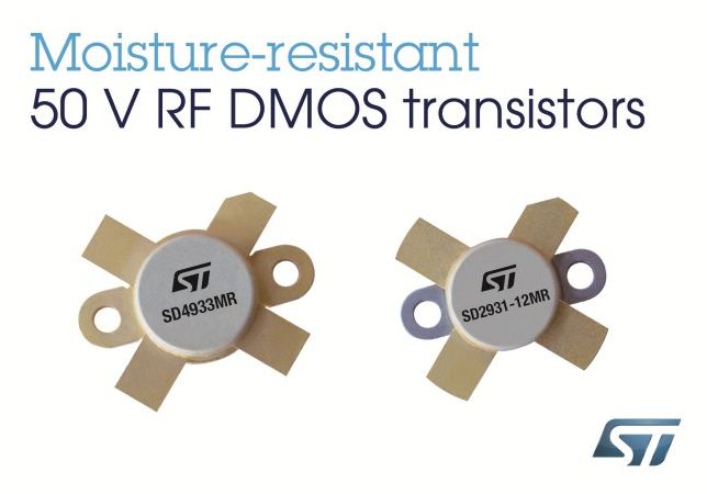 ST 推出新防潮射频功率晶体管