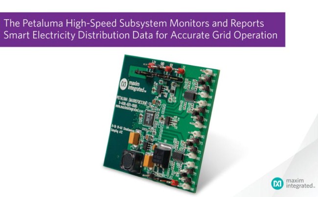 Maxim推出Petaluma子系统参考设计