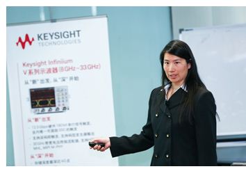 Keysight示波器和协议产品线高级研发工程师Vivian Partlin