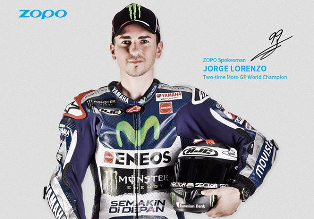 MOTO GP国际赛车手冠军Jorge Lorenzo